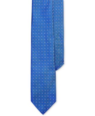 Men's Polka-Dot Silk Repp Tie