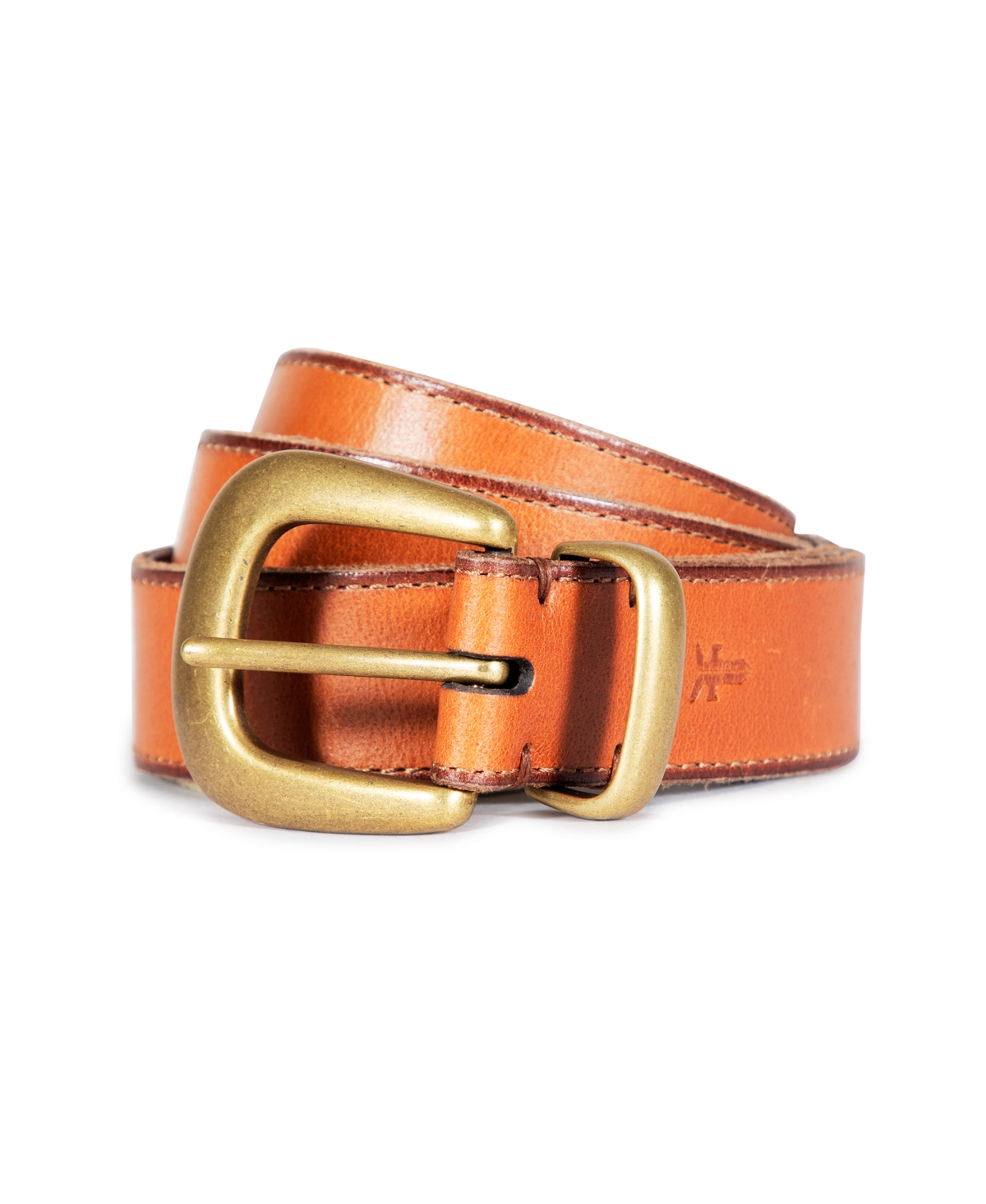 Women's Hardware Leather Belt - Tan