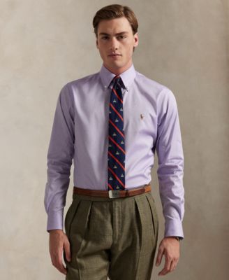 Polo Ralph Lauren - Men's Classic-Fit Pinpoint Oxford Shirt