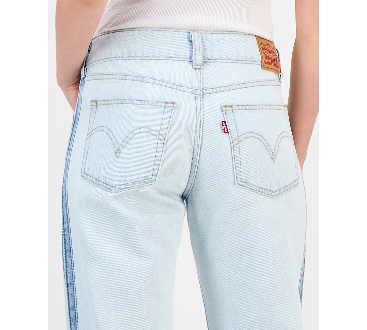 Levi's Women's Superlow Straight-leg Loose Jeans In Multi