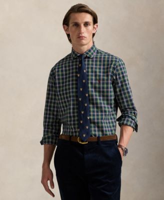 Polo Ralph Lauren - Men's Classic-Fit Plaid Poplin Shirt
