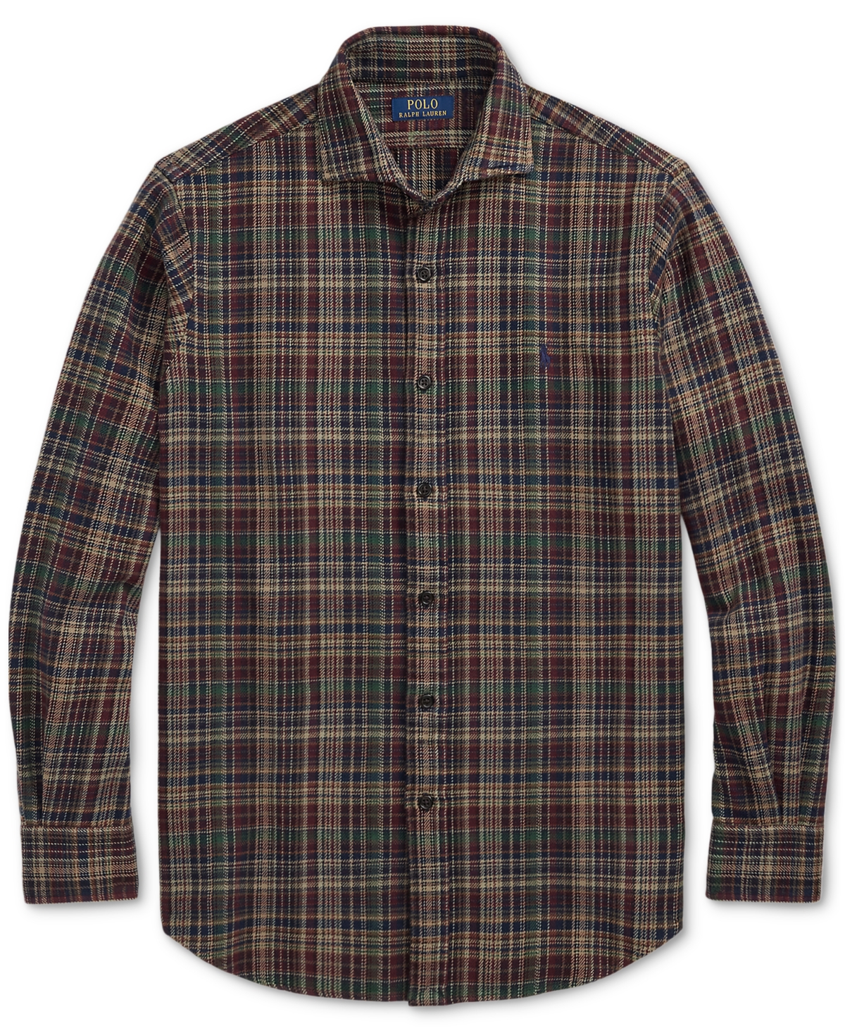 Polo Ralph Lauren Men's Classic-Fit Plaid Brushed Flannel Shirt