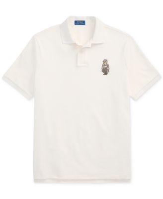 Polo Ralph Lauren Men's Classic-Fit Polo Bear Mesh Polo