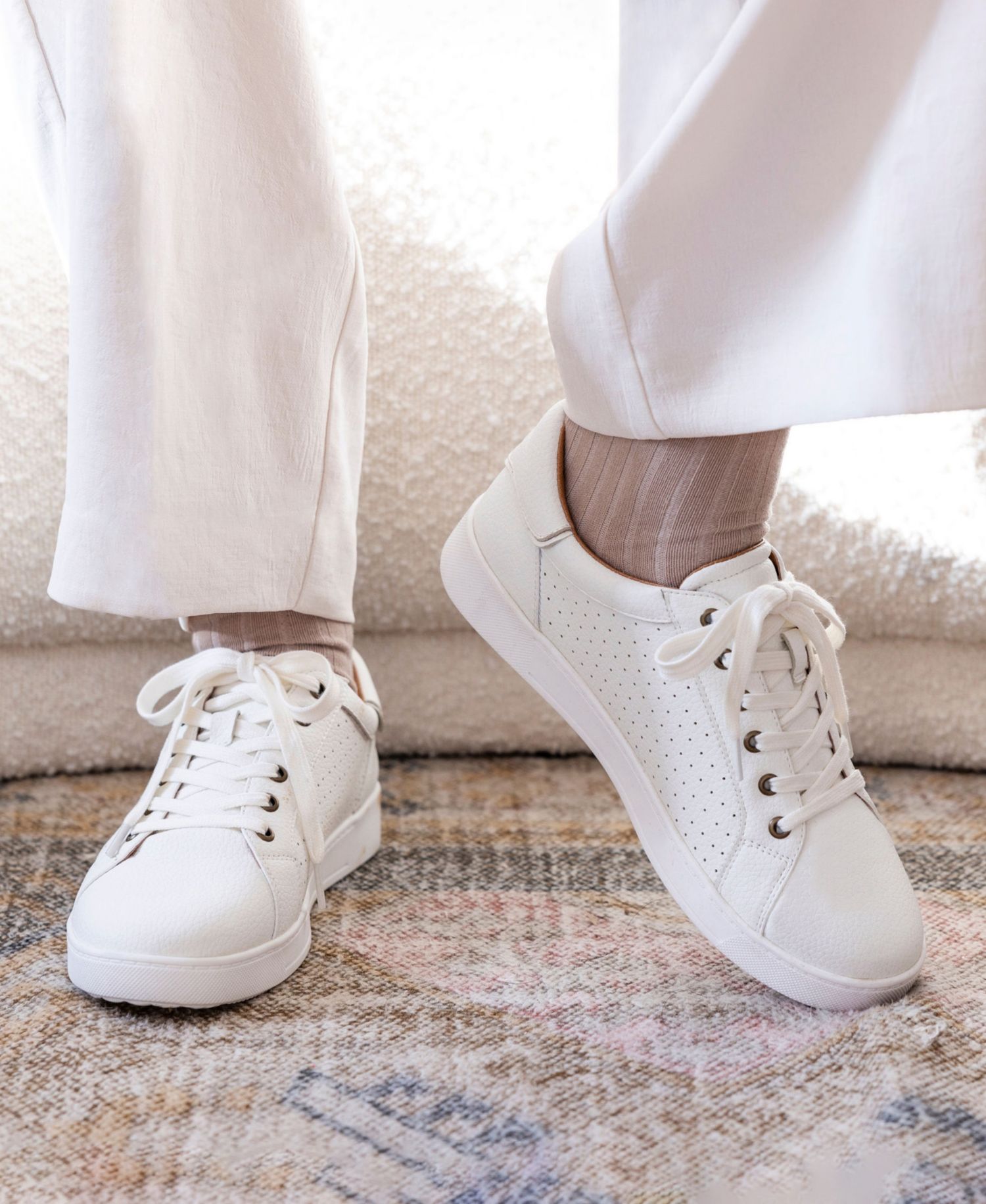 Women's Uniform Lace-Up Sneakers