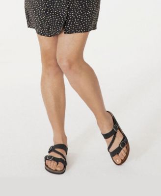 Women's Hammy Round Toe Flat Sandals