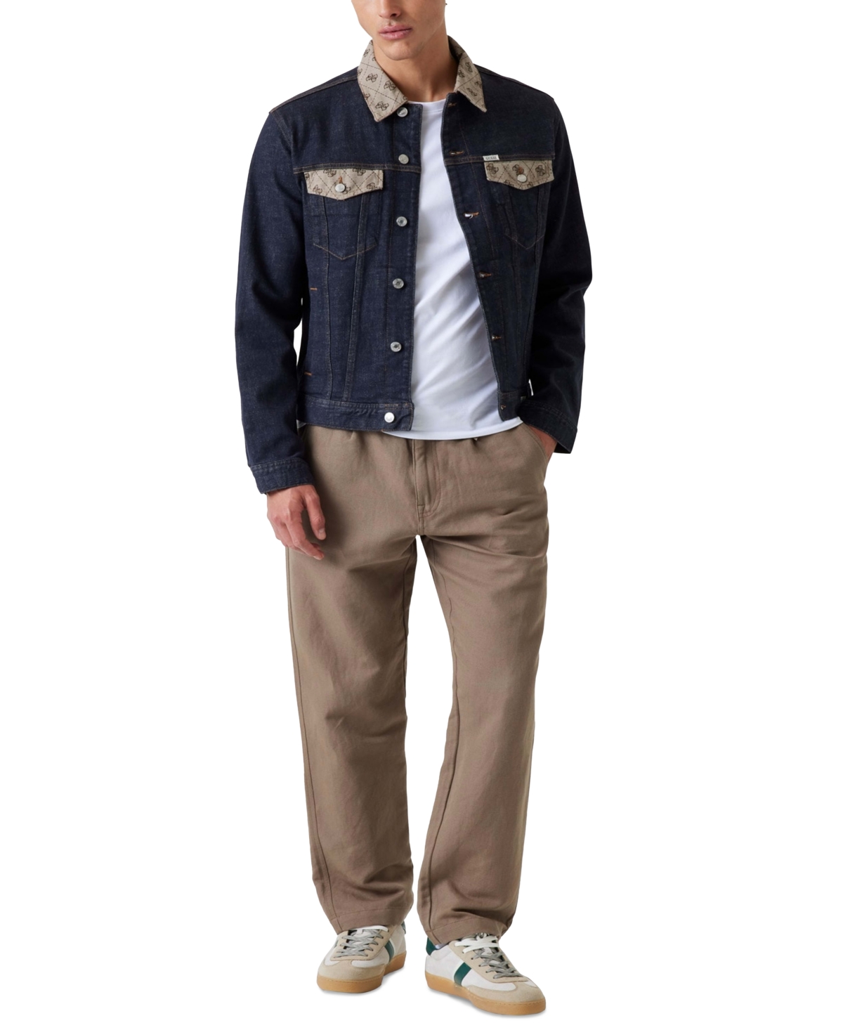 Guess Men's Dillon Jacket In Blue