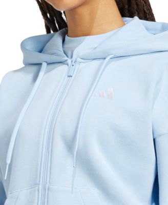 Women's 3-Stripe Fleece Full Zip Hoodie