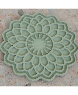 Enrichment Lick Mat: Sage Green Blooming Blossom