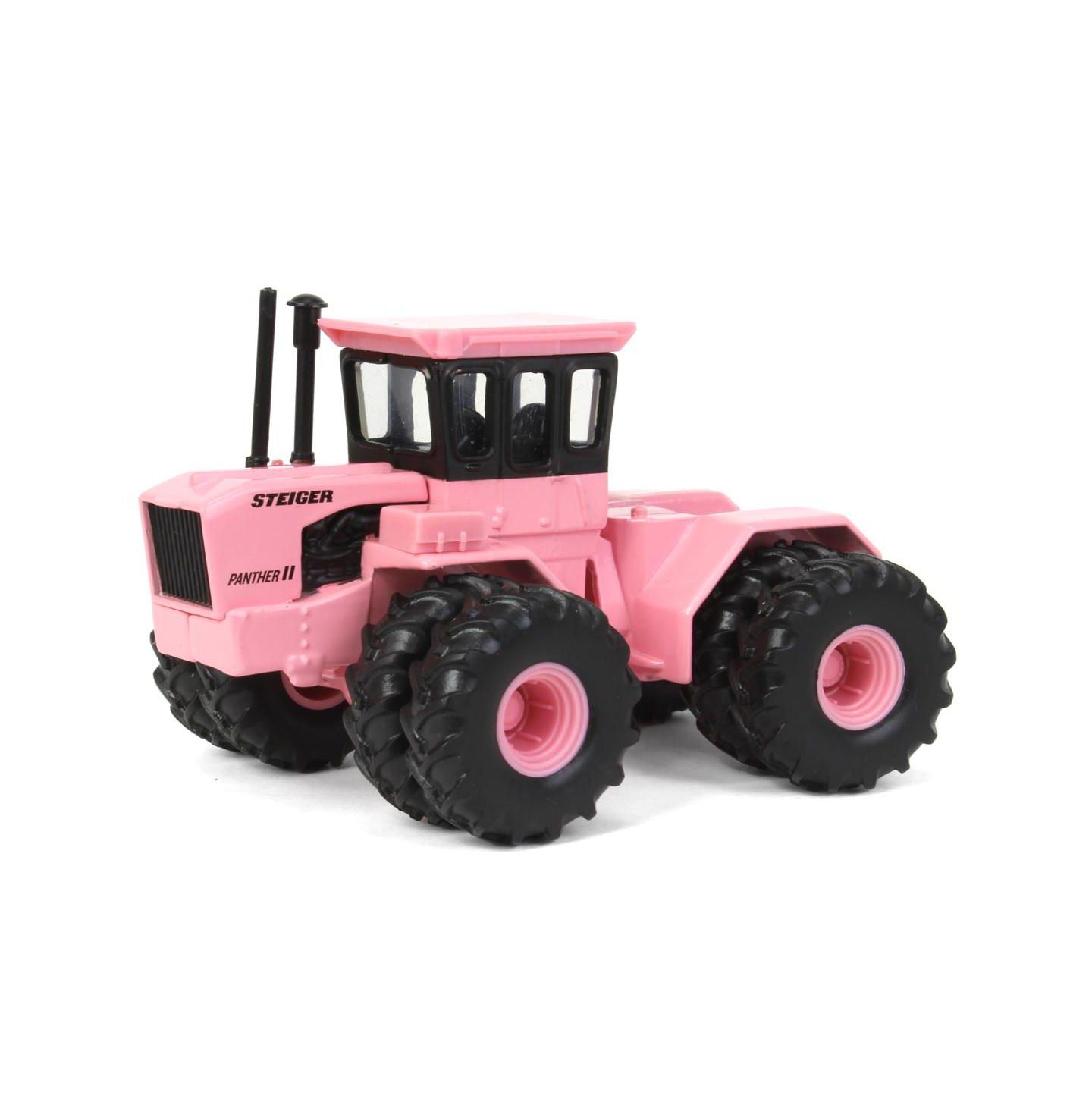 Детская игрушка ERTL 1/64 Scale Panther II Pink Toy Tractor with Front & Rear Duals — фото 1
