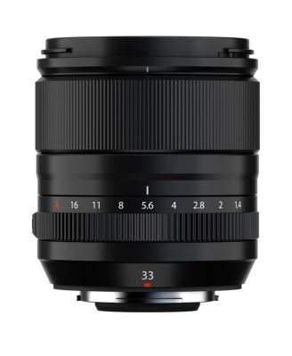 XF 33mm f/1.4 R LM WR Lens,  Bundle with 58mm Essentials Filter Kit, Lens Shade, Cleaning Kit, Lens Cap Tether