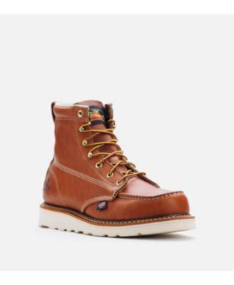 Men's American Heritage 6" Tobacco Moc Toe Work Boots for Men