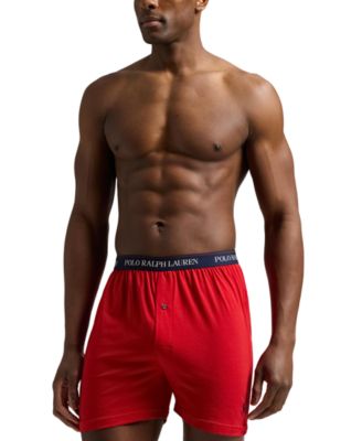 Men's 6-Pk. Classic-Fit Cotton Knit Boxer Briefs