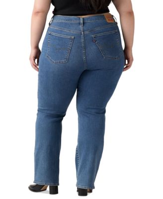 Trendy Plus Size 725 High-Rise Bootcut Jeans