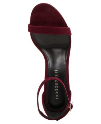 Brazen Two-Piece Stiletto Dress Sandals