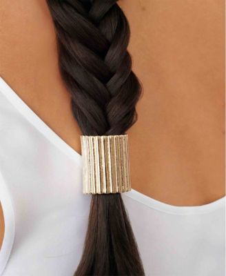 Ribbed Pony Hair Cuff