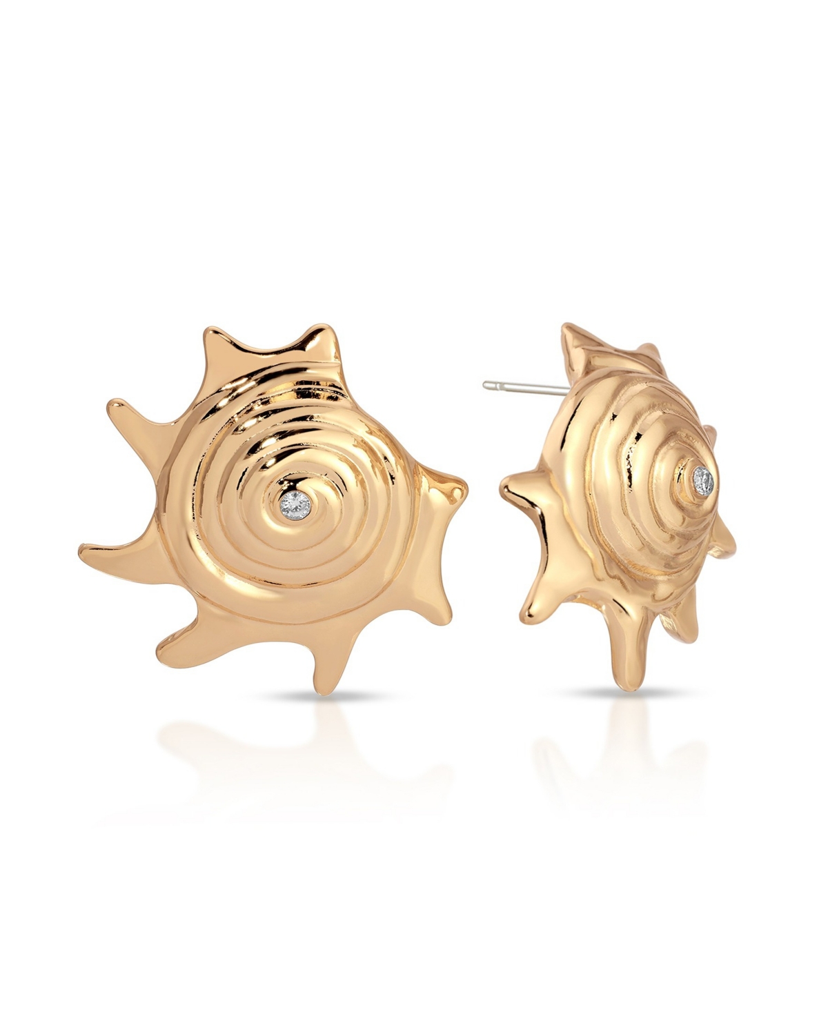 Sorrento Statement Earrings - Gold
