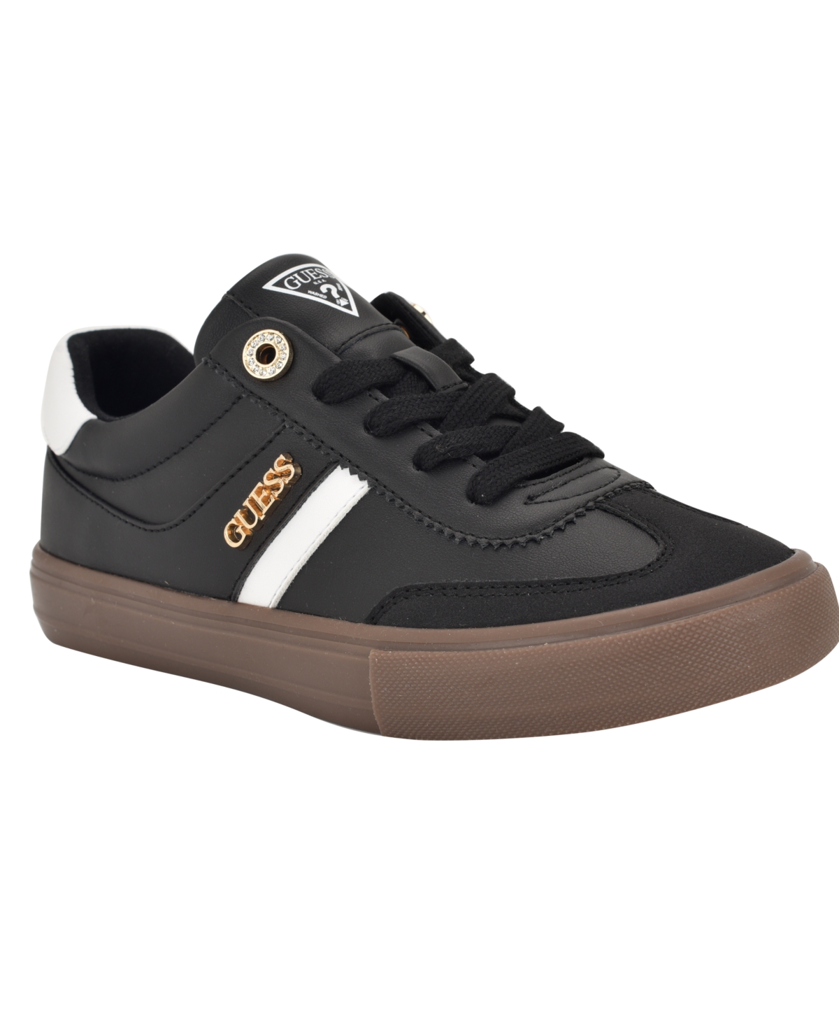 Guess Women's Loui Sporty T-toe Sneakers In Black