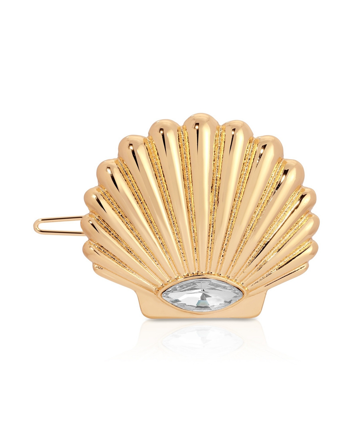 Santorini Shell Barrette - Gold