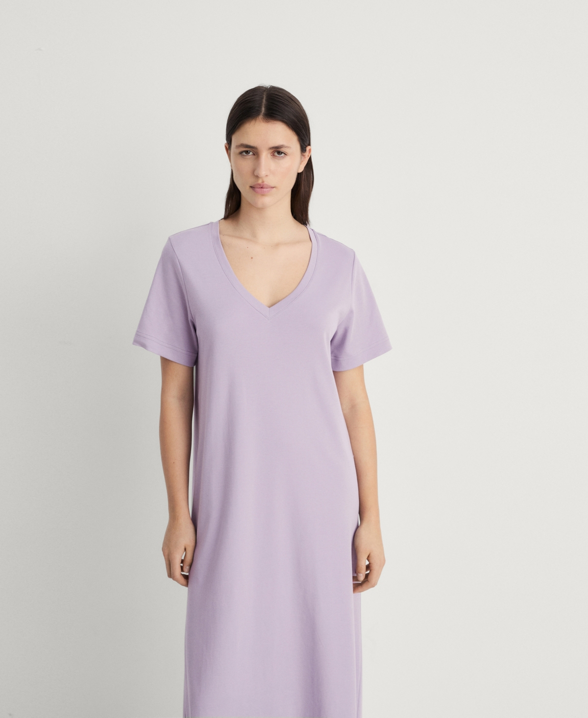 Mango Women's Plain Cotton Nightgown