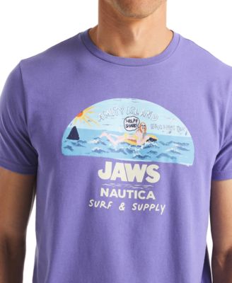 JAWS x Men's Classic-Fit Graphic T-Shirt 