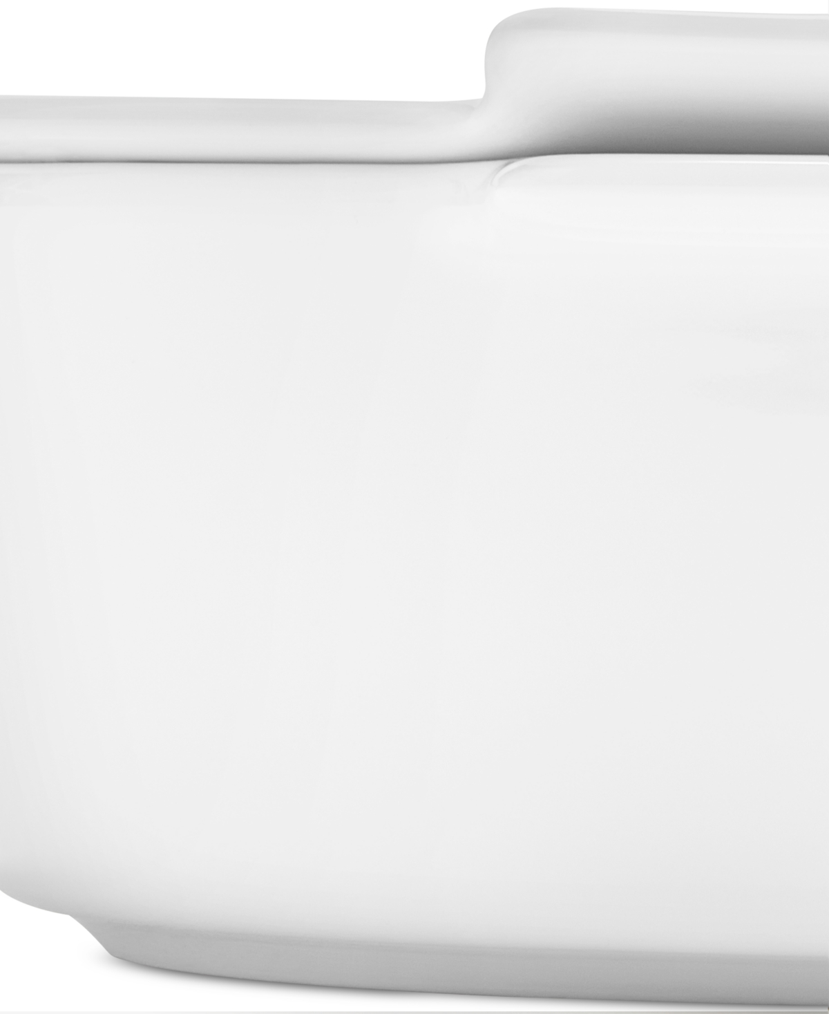 The Cellar Whiteware Cocotte And Lid, Exclusively At Macy's In White