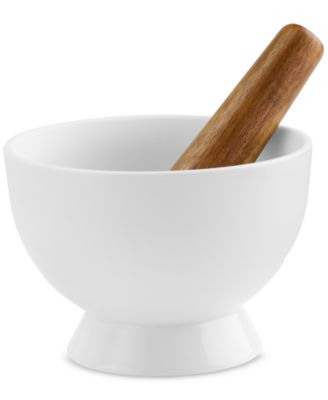 The Cellar - Whiteware Mortar and Pestle Set