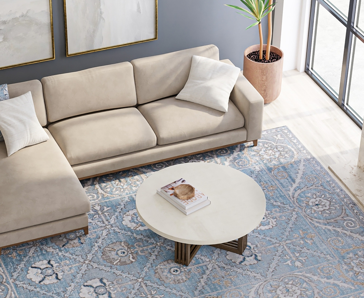 Bashian Parlin Ash314 2'6"x8' Runner Area Rug