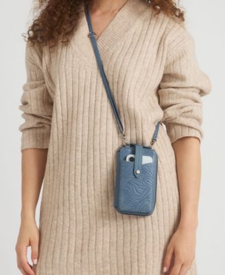 Women's Silverlake Leather Convertible Smartphone Crossbody Bag