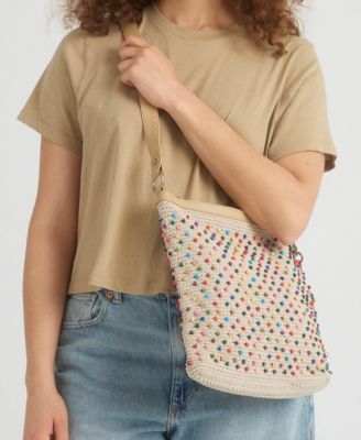 Women's Lucia Crochet Medium Crossbody Bag