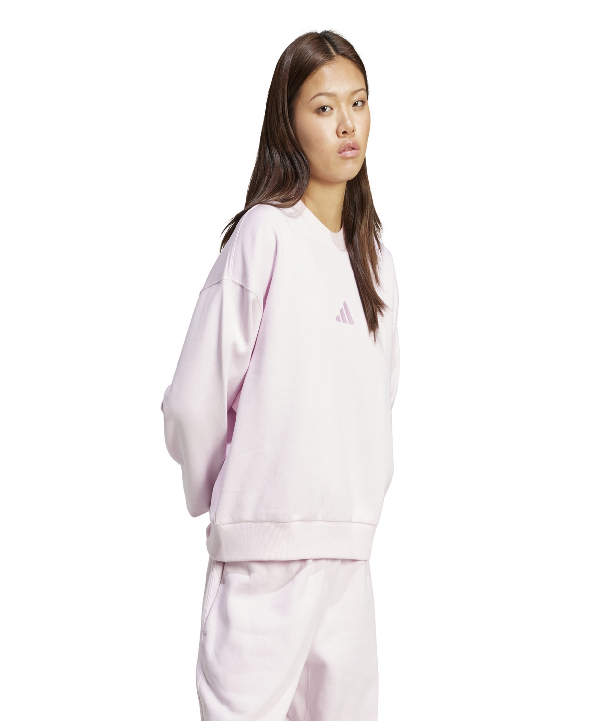 Adidas Originals Women's All Fleece Loose Crew Neck Sweatshirt