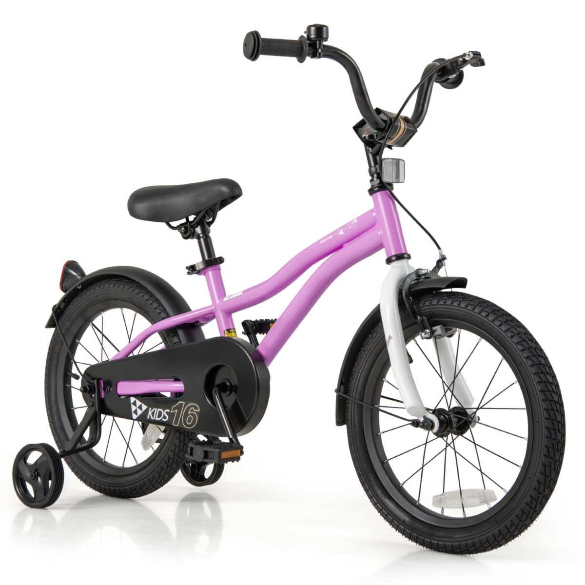 Kids Bicycle with Dual Brakes Training Wheels for Beginner Riders