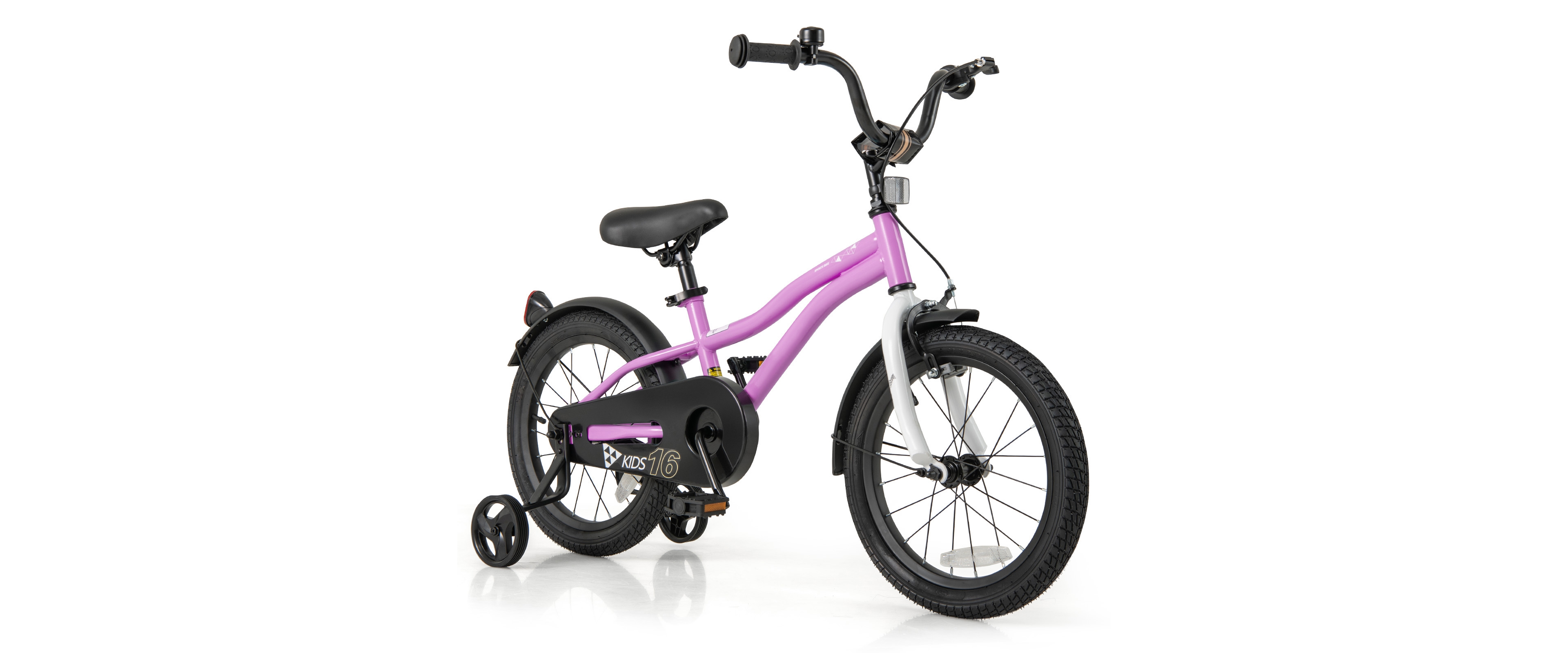 Kids Bicycle with Dual Brakes and Training Wheels for Beginner Riders