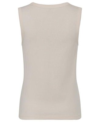 Women's Rounded V-Neck Sleeveless Shell