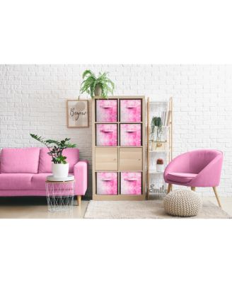 11-Inch Foldable Fabric Storage Cube Bin with Handles