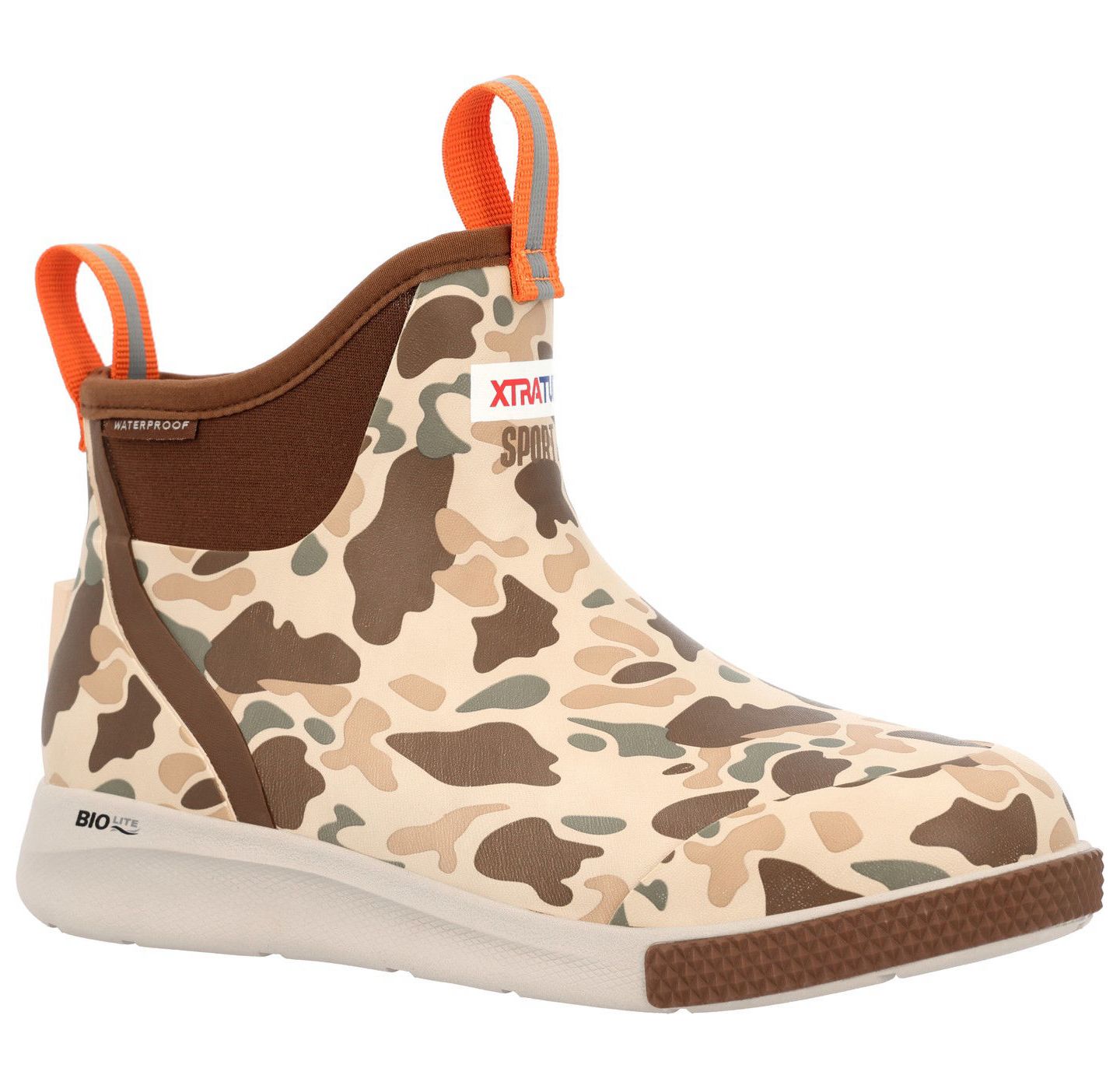 Женские ботинки XTRATUF Ankle Deck Boot Sport, цвет: Камуфляжный — фото 5