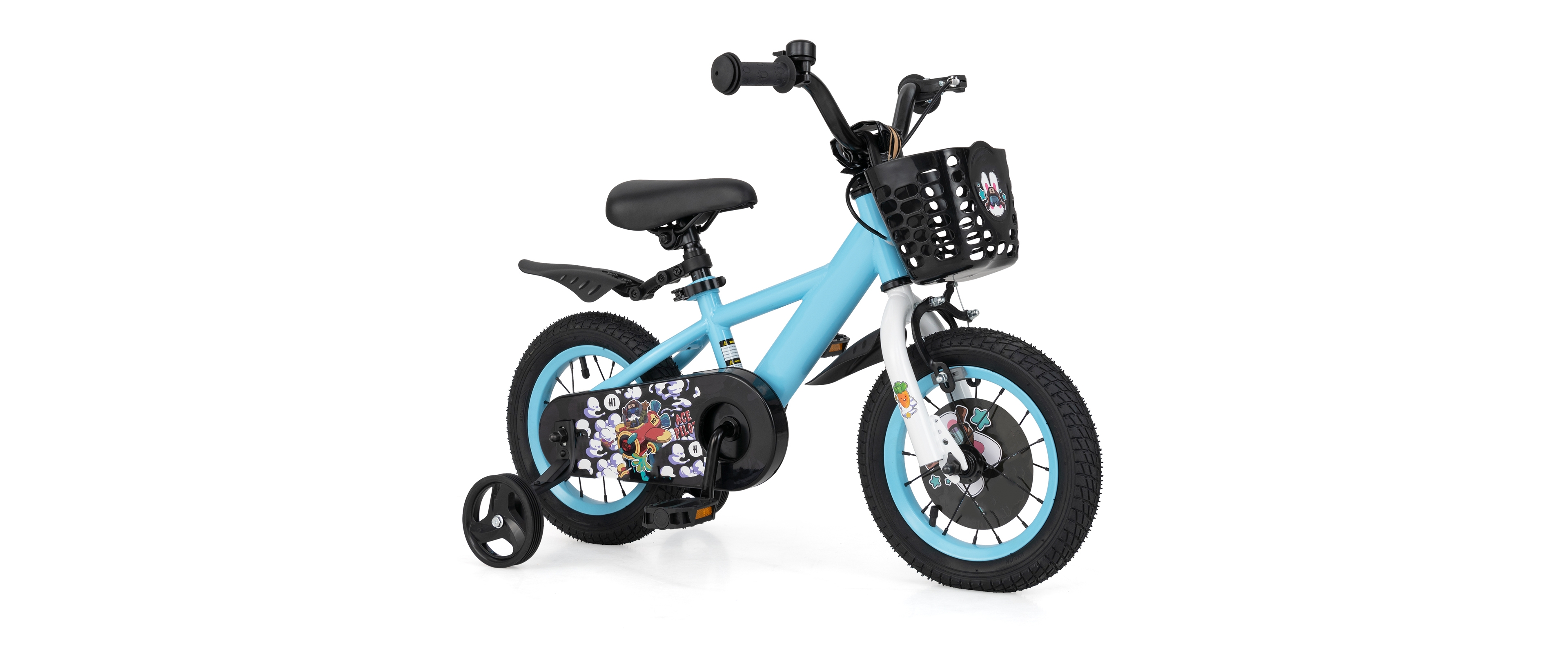 Kids Bike with Adjustable Handlebar and Saddle Perfect Bicycle for Children Aged 4-8 Years Old