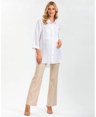 Maternity Pull-On Flare Stretch Pants