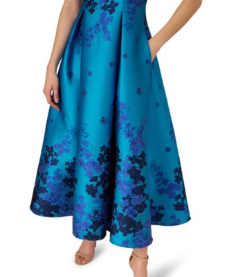 Women's Jacquard Fit & Flare Dress