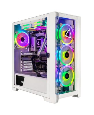 SET Gaming Desktop - Liquid Cooled Intel Core Ultra 7 265KF 3.9GHz 20-Core Processor, 64GB DDR5 Memory, GeForce RTX 5060 Ti 16GB GDDR7 Graphics, 2TB SSD, WiFi, Windows 11 Home 64-bit