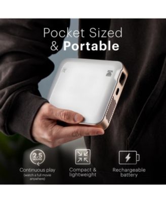 Luma 500 Full HD Smart Pico Projector with Google TV 11.0, Wi-Fi, Bluetooth, HDMI