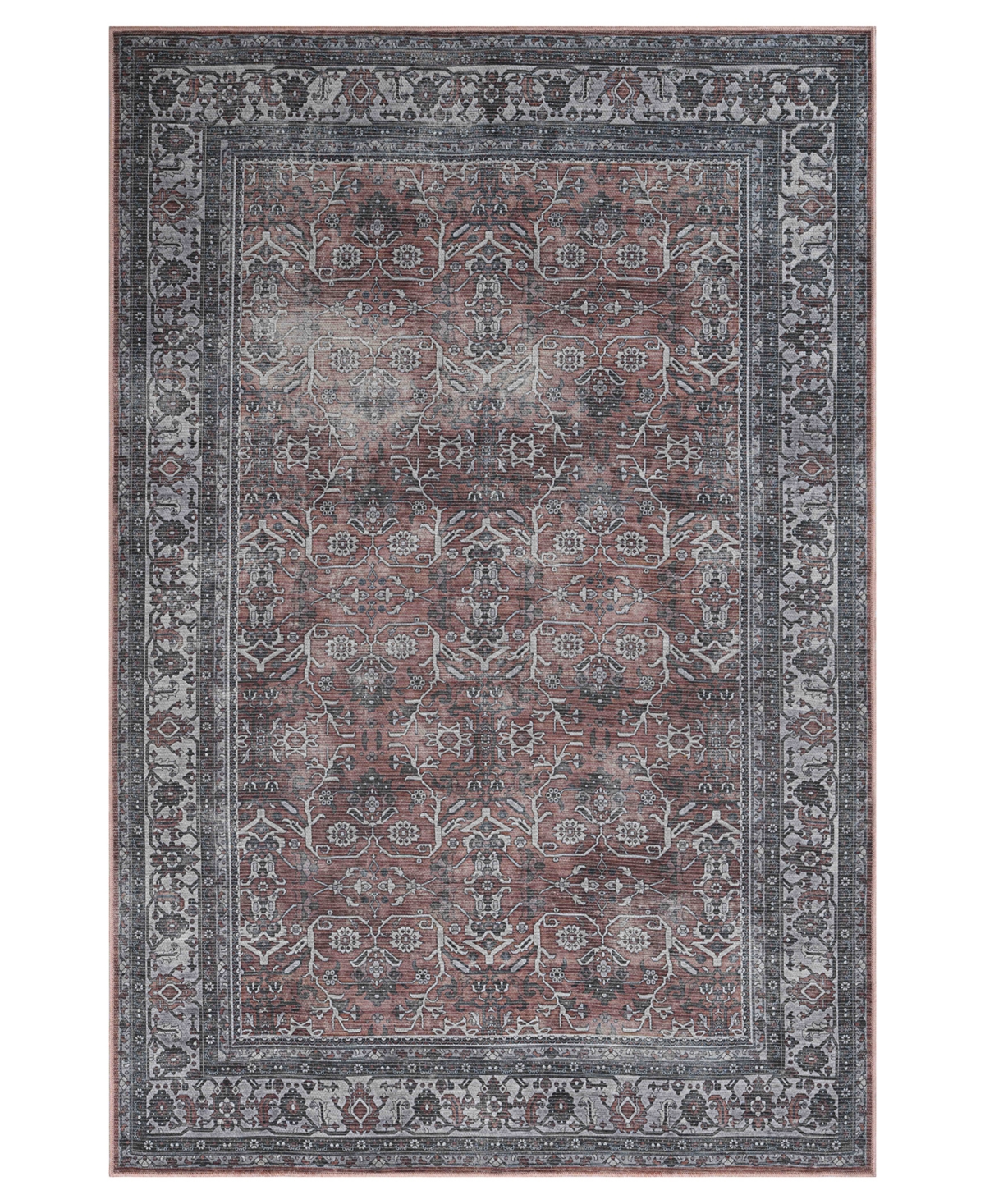 Amer Rugs Alaska Machine Washable Ala2 5'3'' X 7'6'' Area Rug