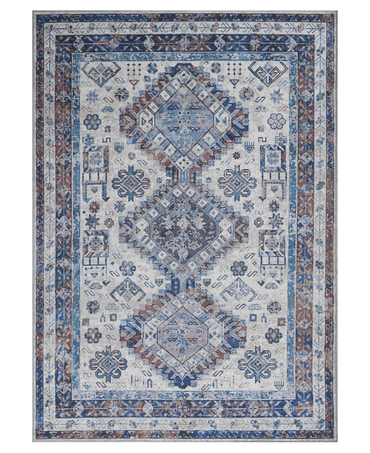 Amer Rugs Alaska Machine Washable Ala2 7'10'' X 9'9'' Area Rug