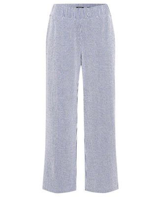 Women's Anna Fit Wide Leg Seersucker Pant