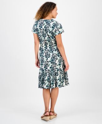 h&m flared dress Bela Flared Kurta/Dress: Women's Ethnic & Boho Style, Jaipur – jaipurrang main image 1