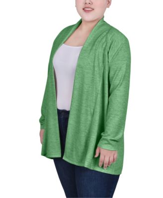 Plus Size Long Sleeve Cardigan Sweater