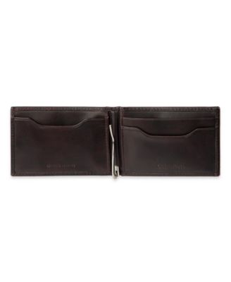 Men's RFID Two Tone Arcadia Leather Front Pocket Flick Bar Wallet
