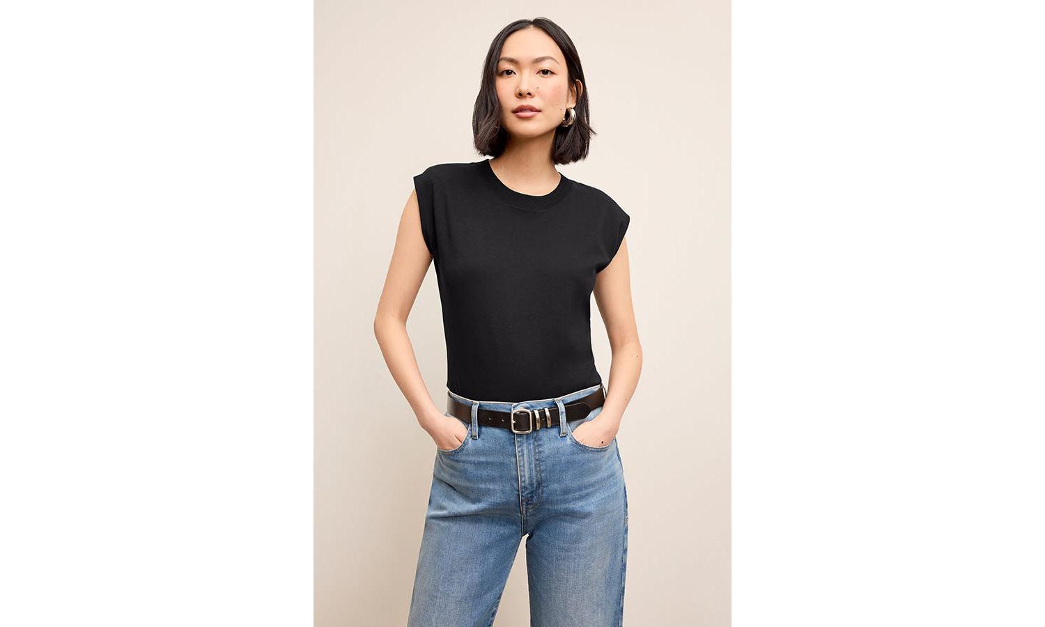 Women's Alina Muscle Tee - Organic Pima Cotton