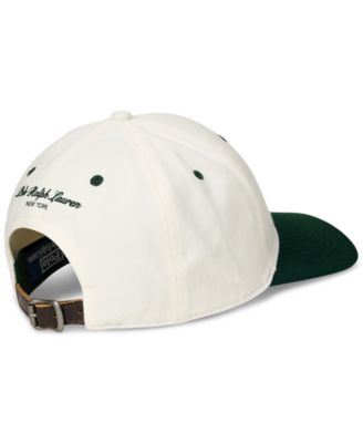 Men's Two-Tone Crest Twill Ball Cap