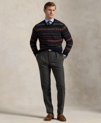 Men's Fair Isle Wool Sweater