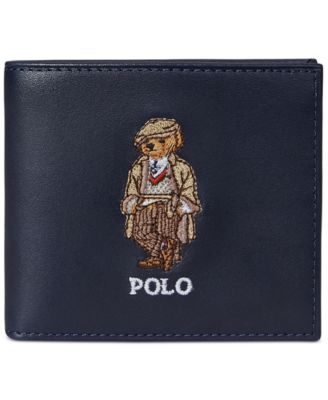 Polo Ralph Lauren - Men's Polo Bear Leather Billfold Wallet